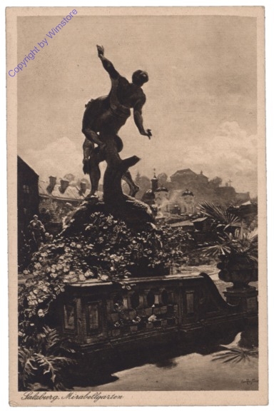 ak120836 Salzburg, Schloss Mirabell, Mirabellgarten