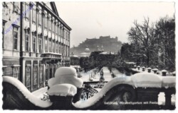 Salzburg, Schloss Mirabell, Mirabellgarten mit Festung