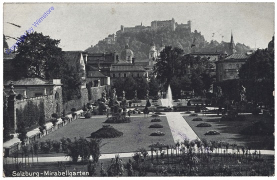 ak120846 Salzburg, Schloss Mirabell, Mirabellgarten