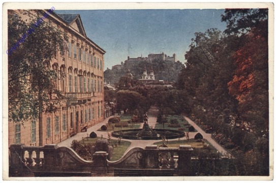 ak120847 Salzburg, Schloss Mirabell, Mirabellgarten