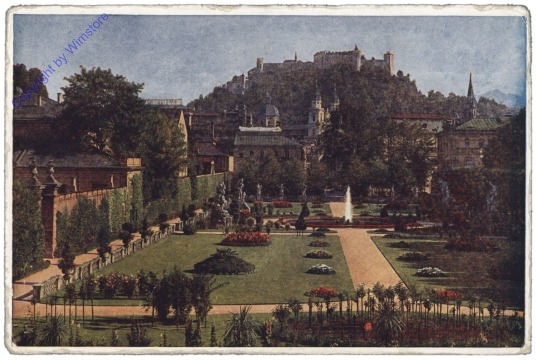 ak120849 Salzburg, Schloss Mirabell, Mirabellgarten
