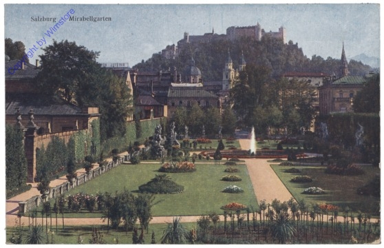 ak120857 Salzburg, Schloss Mirabell, Mirabellgarten