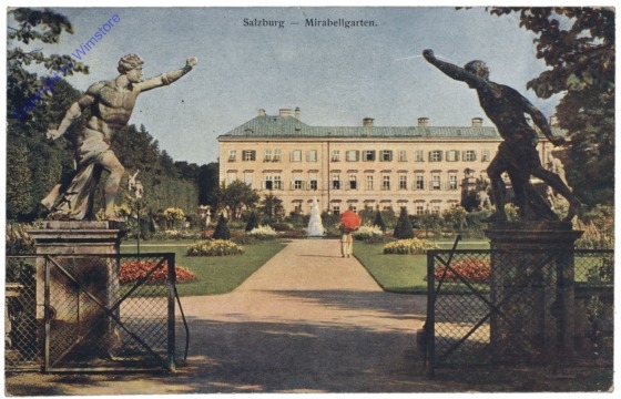 ak120864 Salzburg, Schloss Mirabell, Mirabellgarten