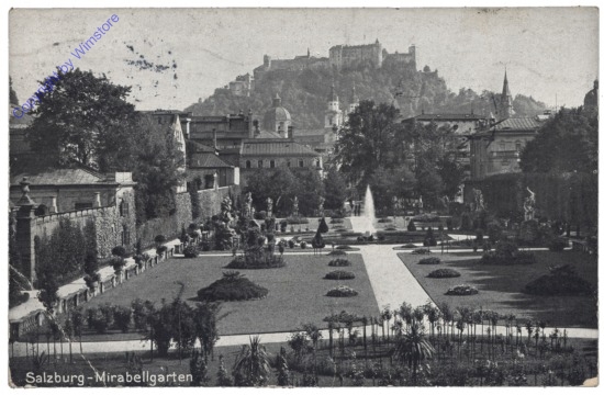ak120867 Salzburg, Schloss Mirabell, Mirabellgarten