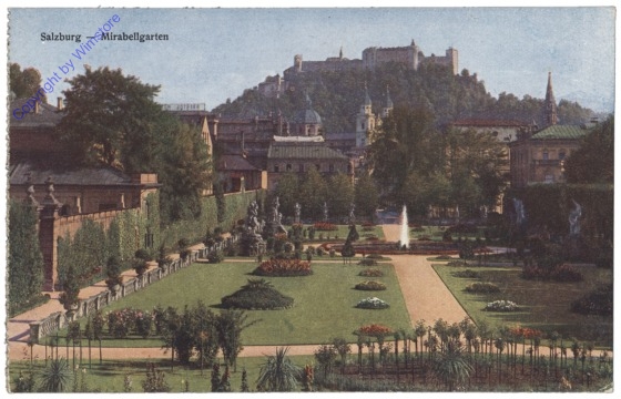 ak120872 Salzburg, Schloss Mirabell, Mirabellgarten