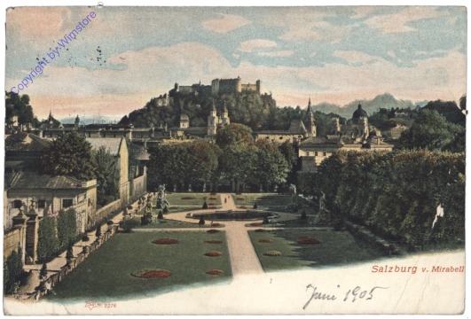 Salzburg, Schloss Mirabell, v. Mirabell