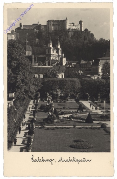 ak120877 Salzburg, Schloss Mirabell, Mirabellgarten