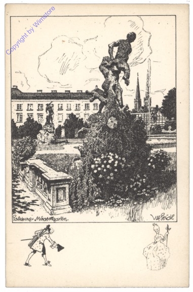 ak120885_1 Salzburg, Schloss Mirabell, Mirabellgarten