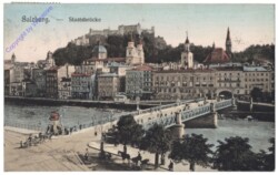 ak120899 Salzburg, Staatsbrücke