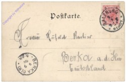 Salzburg, Staatsbrücke und Hohen-Salzburg