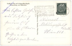 Salzburg, Friedhof St. Peter mit St. Margarethen-Kapelle, Hohensalzburg und Katakomben