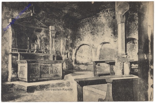 ak120959 Salzburg, Katakomben, Gertrauden-Kapelle