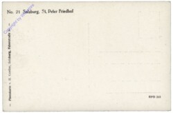 Salzburg, St. Peter Friedhof