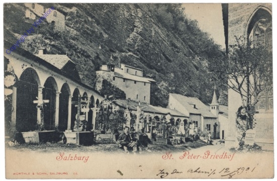 ak120976 Salzburg, St. Peter-Friedhof