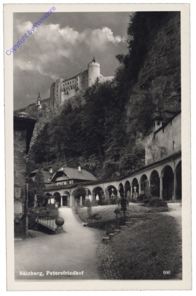 ak120977 Salzburg, Petersfriedhof