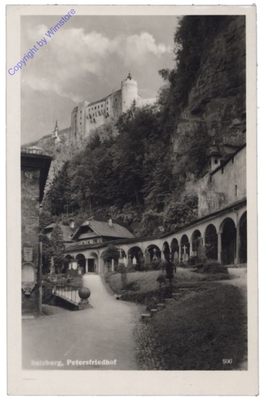 ak120985 Salzburg, Petersfriedhof