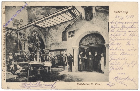 Salzburg, Stiftskeller St. Peter