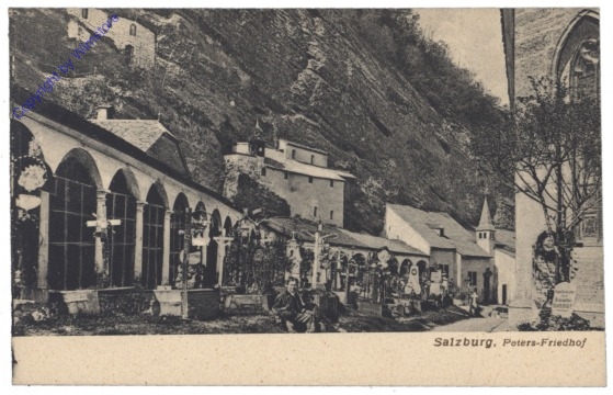 ak120999 Salzburg, Petersfriedhof