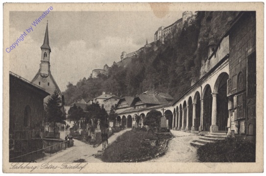 ak121004 Salzburg, Peters-Friedhof