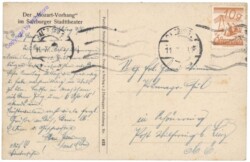 Salzburg, Der Mozartvorrhang im Salzburger Stadttheater