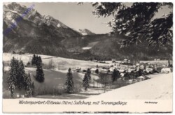 Abtenau, Wintersportort mit Tennengebirge
