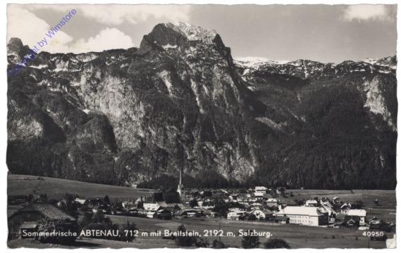 Abtenau, mit Breitstein