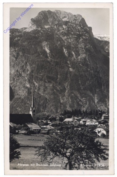Abtenau, mit Breitstein