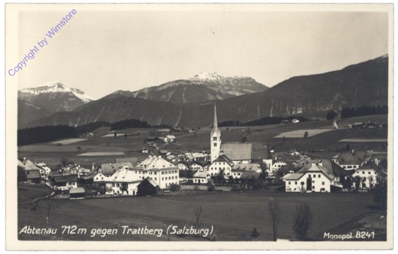 Abtenau, gegen Trattberg