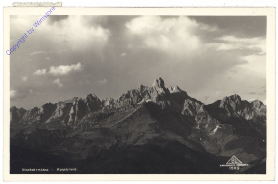 ak121040 Annaberg-Lungötz, Bischofsmütze v. Rossbrand