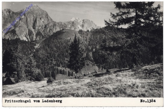 ak121046 Annaberg-Lungötz, Fritzerkogel vom Ladenberg