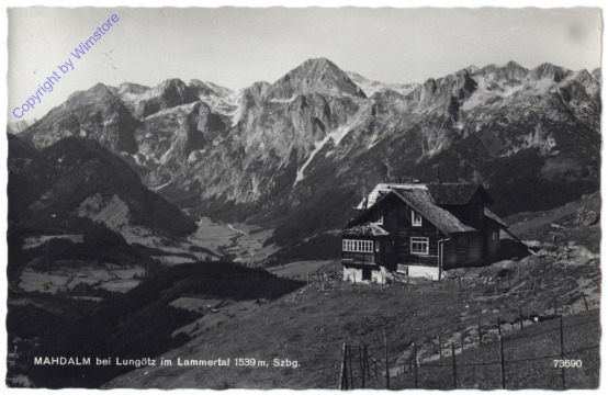 ak121047 Annaberg-Lungötz, Mahdalm bei Lungötz im Lammertal
