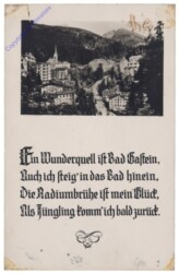 Bad Gastein, Ortsansicht, Vers