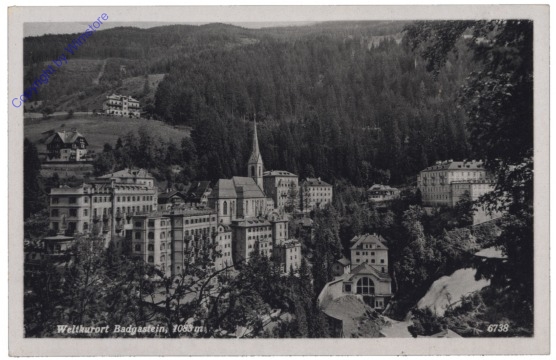 Bad Gastein, Ortsansicht
