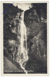 Bad Gastein, Schleierfall im Nassfeld