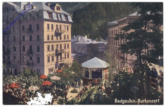 Bad Gastein, Kurkonzert