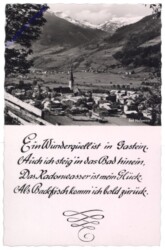 Bad Gastein, Ortsansicht, Vers