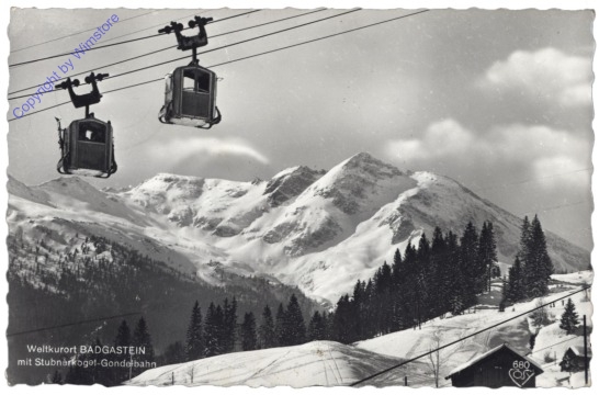 Bad Gastein, mit Stubnerkogel-Gondelbahn