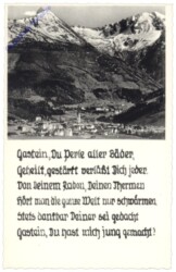 Bad Gastein, Ortsansicht, Vers