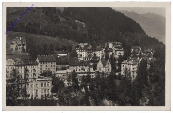 Bad Gastein, Ortsansicht