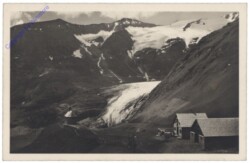 Bad Gastein, Kapelle u. Sennerei Sturmhütte gegen die Pasterze