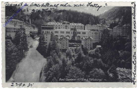 Bad Gastein, Ortsansicht