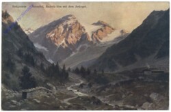 Bad Gastein, Anlauftal, Radeck-Alm mit dem Ankogel