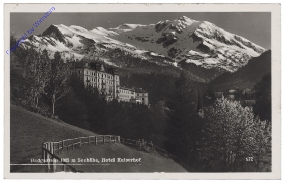 Bad Gastein, Hotel Kaiserhof
