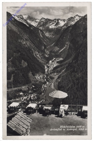 Bad Gastein, Böckfeldalm, Anlauftal u. Ankogel