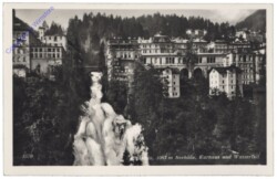 Bad Gastein, Kurhaus und Wasserfall