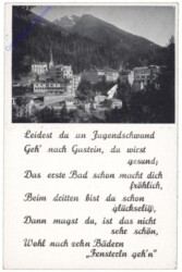 Bad Gastein, Ortsansicht, Vers