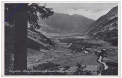 Bad Gastein, Blick ins Gasteinertal von der Kaiserpromenade