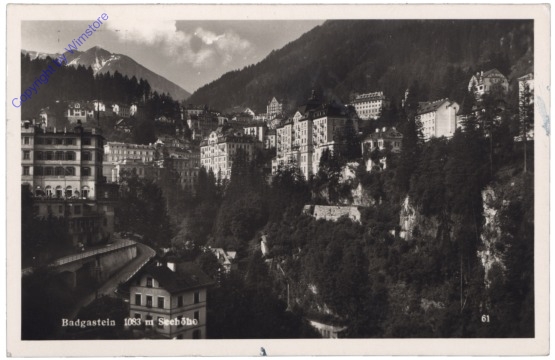 Bad Gastein, Ortsansicht