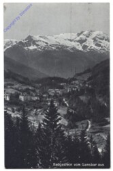 Bad Gastein, vom Gamskar aus