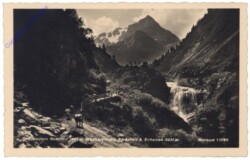 Bad Gastein, Wegpartie mit Bärenfall & Scharrek, Naßfeld